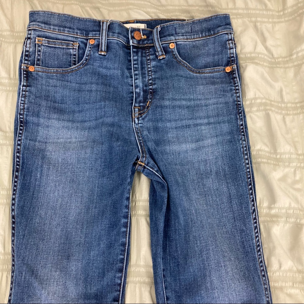 MADEWELL 10” High Rise Skinny Jeans! Size 29